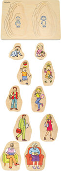 Produktbild von Lagenpuzzle Oma & Opa