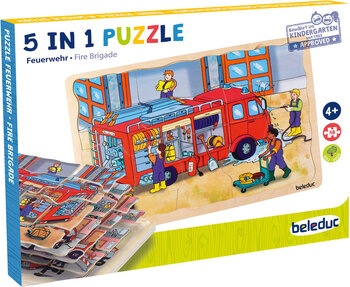 Produktbild von Lagenpuzzle Feuerwehr