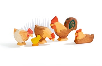 Produktbild von Ostheimer Hühner-Set, 5-teilig