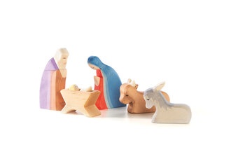 Produktbild von Ostheimer Krippenfiguren-Set, 5-teilig 