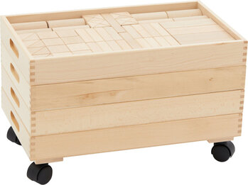 Produktbild von Spiel Gut Bauwagen mit Fröbelbausteinen