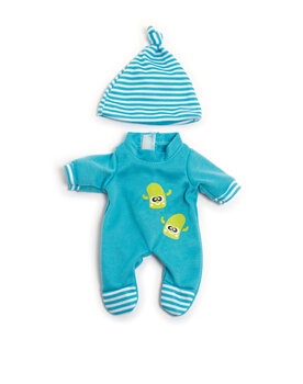 Produktbild von Strampler mit Mütze blau 