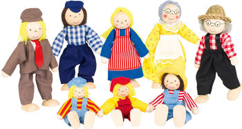 Produktbild von Farm Family Biegepüppchen, 8-teilig