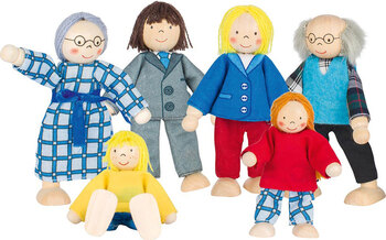 Produktbild von City Family Biegepüppchen, 6-teilig