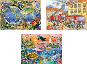 Produktbild von Vorteilsset Ravensburger Puzzles, 3-teilig