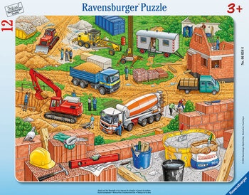 Produktbild von Ravensburger Puzzle "Arbeit auf der Baustelle"