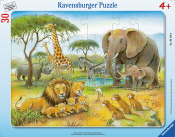 Produktbild von Ravensburger Puzzle "Afrikas Tierwelt"