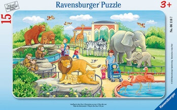 Produktbild von Ravensburger Puzzle "Ausflug in den Zoo"