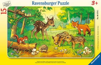 Produktbild von Ravensburger Puzzle "Tierkinder des Waldes"