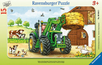 Produktbild von Ravensburger Puzzle "Traktor auf dem Bauernhof"