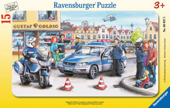 Produktbild von Ravensburger Puzzle "Einsatz der Polizei"