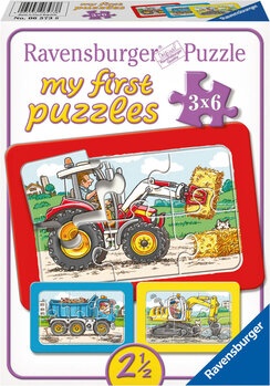 Produktbild von My first puzzle "Bagger, Traktor & Kipplader"