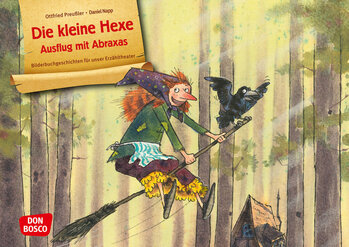 Produktbild von Die kleine Hexe: Ausflug mit Abraxas – Kamishibai-Bildkartenset