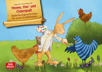 Produktbild von Henne, Has´ und Osterspass – Kamishibai-Bildkartenset