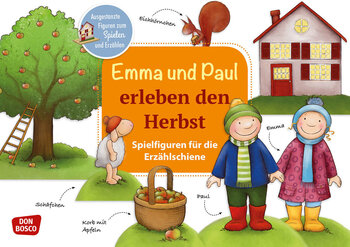 Produktbild von Emma und Paul entdecken den Herbst - Figuren für die Erzählschiene