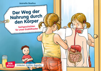 Produktbild von Der Weg der Nahrung durch den Körper – Kamishibai-Bildkartenset