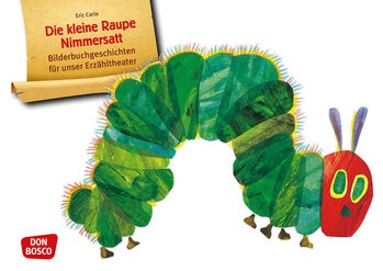 Produktbild von Die kleine Raupe Nimmersatt – Kamishibai-Bildkartenset