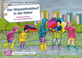 Produktbild von Der Wasserkreislauf in der Natur – Kamishibai-Bildkartenset