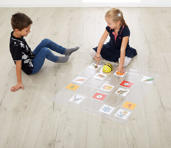 Produktbild von Bee-Bot transparente Gittermatte 5 x 5 Felder