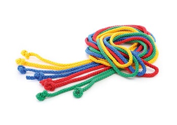Produktbild von Farbige Springseile, 4er-Set