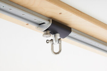 Produktbild von Schlitten mit Pendeldrehhaken für Deckenschienensystem