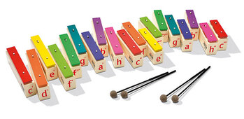 Produktbild von Boomwhackers® Klingende Stäbe, Tenor Alt, KS 40 L BW, 15 Töne