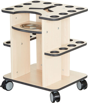 Produktbild von Saftroller für 22 Becher, Buche Dekor, ohne Isolierbehälter, B=50.1, T=44.6, H=59.8 cm