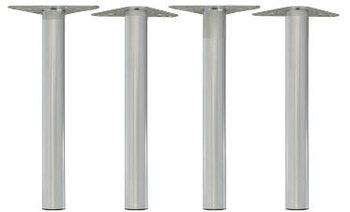 Produktbild von Metall-Tischbeine für Tischplatten, 4er-Set