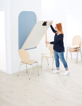 Produktbild von Holz-Klapptischbeinset für Wandklapptisch