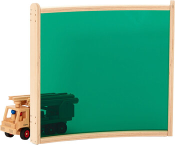 Produktbild von Krippen-Trennwand Segmentbogen 45° Acrylglas