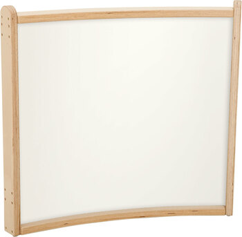 Produktbild von Krippen-Trennwand Segmentbogen 45° Whiteboard