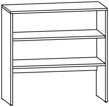 Produktbild von Mobi-Line Nischenschrank. 1 Fachboden B 90,5 x T 40 cm x H 87,2 cm. Birke.