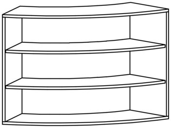 Produktbild von mobiLINE Segmentschrank 1/6, B 118,4 x H 78,7 x T 40 cm