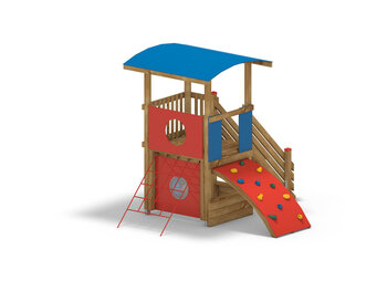 Produktbild von Kleinkinder-Spielturm Rappelkiste ohne Rutsche