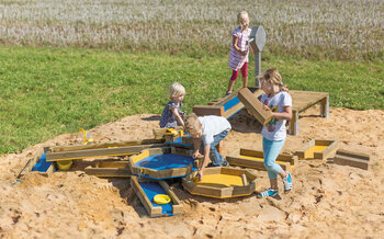 Produktbild von Wasserspiel- & Matschanlage – Konstruktionswasserspielanlage