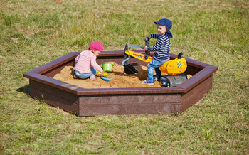 Produktbild von 6-Eck-Sandkasten Ostseestrand