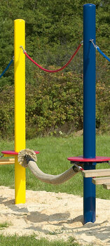 Produktbild von Hochseilgarten – Tarzan-Laufseilbrücke