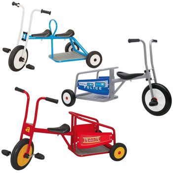 Produktbild von AUREDNIK Dreirad-Tandem, Polizei & Feuerwehr