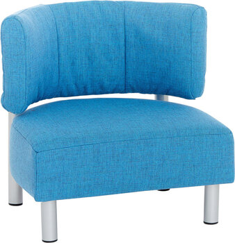 Produktbild von Laluna-Sofa – Sessel, Webstoff Newlife kornblumenblau - B-Ware
