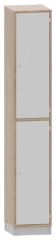 Produktbild von PROLINE Personalschrank, B 36 x H 200 x T 40 cm, PG2
