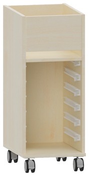 Produktbild von PROLINE Garagenschrank-Wagen schmal mit Fach, PG 1
