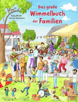 Produktbild von Das große Wimmelbuch der Familien
