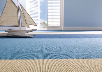 Produktbild von Tretford Rundteppich - ø 150 cm, gekettelt
