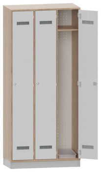 Produktbild von Personalspind, B 81,8 x H 175 x T 40 cm, PG2