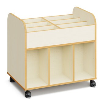 Produktbild von Bücherwagen mit Rollen