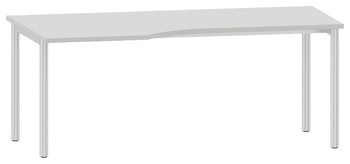 Produktbild von DESKLINE L-Form-Schreibtisch, L 180 x B 80/100 cm, PG2