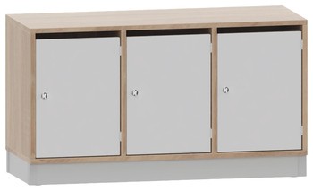 Produktbild von PROLINE Personalschrank, B 104,2 x H 50 x T 40 cm, PG2