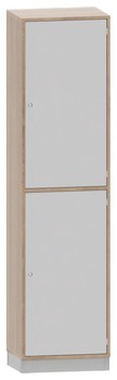 Produktbild von PROLINE Personalschrank, B 53,1 x H 200 x T 40 cm, PG2