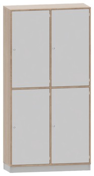 Produktbild von PROLINE Personalschrank, B 104,2 x H 200 x T 40 cm, PG2