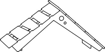Produktbild von MONA Dach Gartenhäuschen, B 95 x H 47,8 x T 43,2 cm, Birke-Furniersperrholz